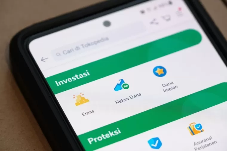 Tokopedia Nonaktifkan Produk Investasi Emas dan Reksadana