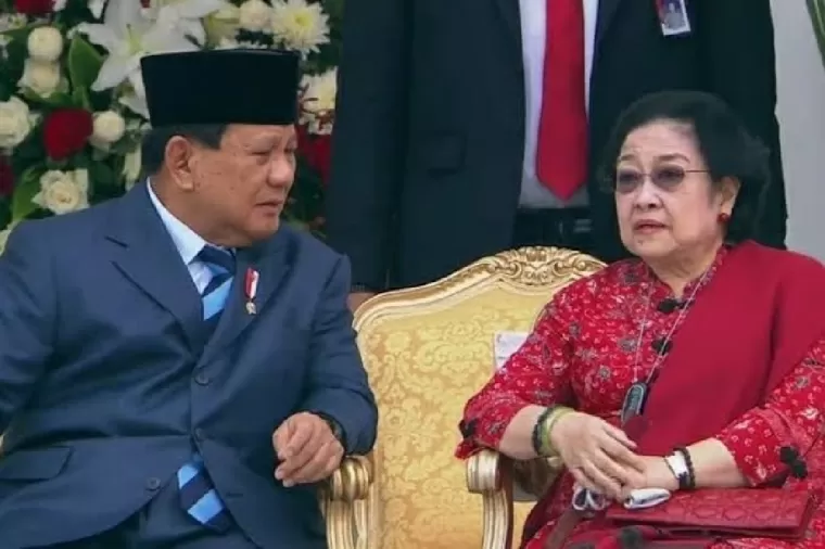 Prabowo dan Megawati. (Foto: Kompascom)