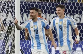 Argentina Tundukkan Bolivia 6-0, Messi Hattrick