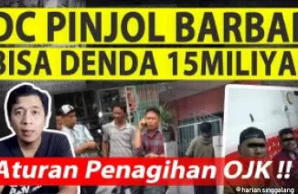 Ilustrasi penagihan pinjol.