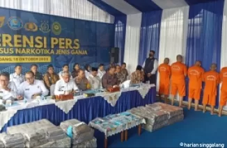 BNN Gagalkan Peredaran 624 Kg Ganja dari Aceh Menuju Sumbar