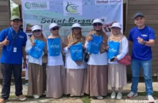 Meriahkan HUT Ke 52, RS Yarsi Payakumbuh Berkolaborasi dengan Entrasol Gelar Jalan Santai 52000 Langkah