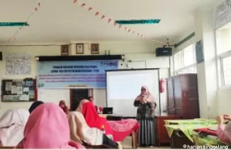 Dosen dari Departemen Bimbingan Konseling Fakultas Ilmu Pendidikan UNP menggelar program pengabdian masyarakat berupa Pelatihan Peningkatan Keterampilan Guru BK Membuat Modul Layanan yang Inovatif, Adaptif, dan Kolaboratif Berbasis REBT .Ist