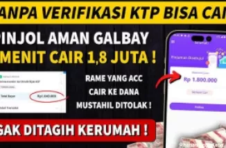 Ilustrasi pinjol mudah cair.