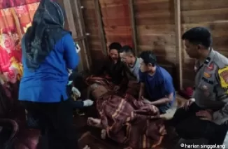 Polisi Inderagiri Hilir Riau Temukan Warga Korban Diterkam Buaya