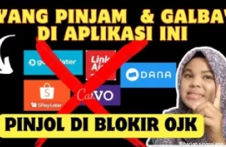 Ilustrasi pinjol diblokir. (Foto: YouTube Desi Sutriani)