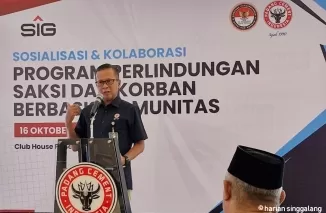 Direktur Utama PT Semen Padang, Indrieffouny Indra.Ist