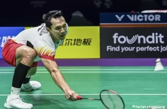 Terhenti di 16 Besar Denmark Open, Jonatan Akui Kurang Berani