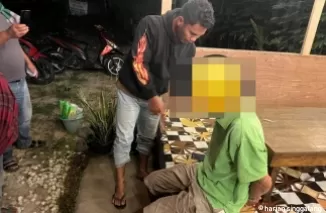 Tim Kelelawar Satuan Reserse Narkoba (Satresnarkoba) Polres Agam berhasil meringkus seorang pengedar sabu di sebuah pondok di Pasar Inpres Padang Baru, Jorong IV Surabayo, Kenagarian Lubuk Basung, Rabu (23/10).- ist.