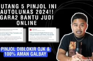 Ilustrasi pinjol fasilitasi judol.