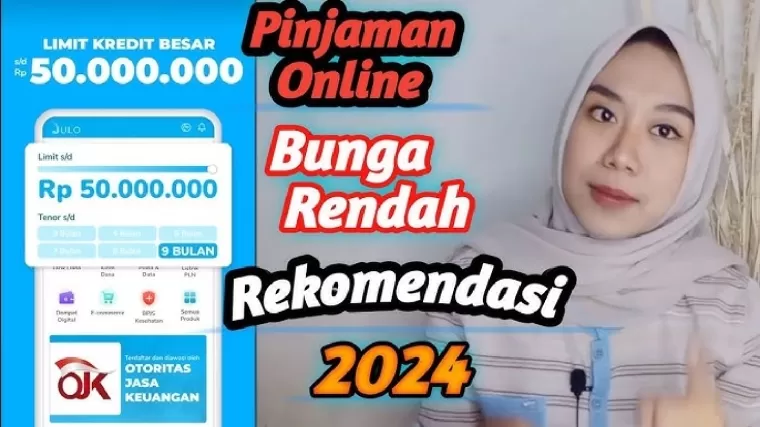 Ilustrasi pinjol bunga rendah