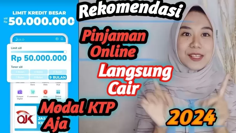 Ilustrasi pinjol langsung cair.