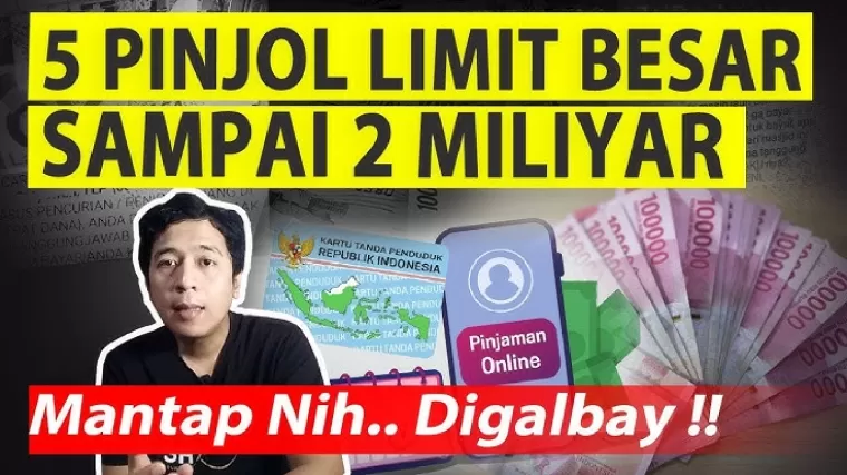 Ilustrasi pinjol limit besar.