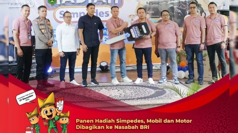 BRI Padang Panjang Gelar Panen Hadiah Simpedes, Nasabah Setia Dapat Mobil dan Motor