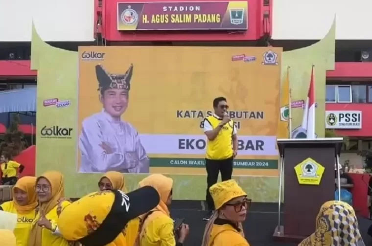 Hadiri Senam Golkar Bersatu, Ekos Albar: Golkar Rumah Perjuangan Rakyat