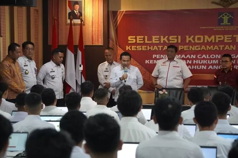 Kemenkumham Sumbar Selenggarakan Tes SKB bagi 795 CPNS