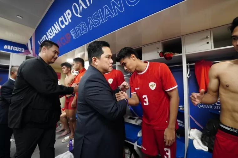 Peringkat FIFA Indonesia Naik ke-125, Erick Thohir Bersyukur