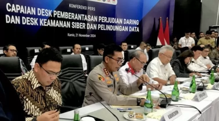 Polri Ungkap 619 Kasus Judi Daring dalam 16 hari, Ada Tersangka WNA