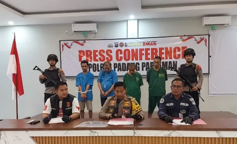 Sindikat Curanmor L300 Dibongkar Polres Padang Pariaman