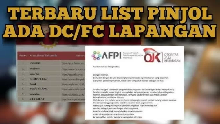 Ilustrasi pinjol ada DC lapangan.