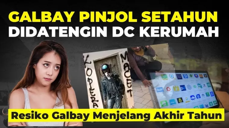 Ilustrasi penagihan DC pinjol.