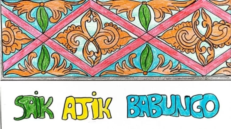 Ilustrasi Penerapan Ragam Hias Budaya Minangkabau dalam Pembelajaran Seni Rupa di Madrasah