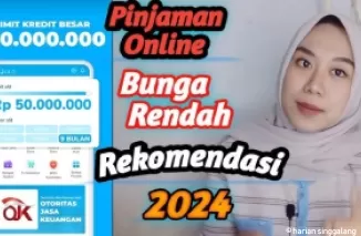 Ilustrasi pinjol bunga rendah