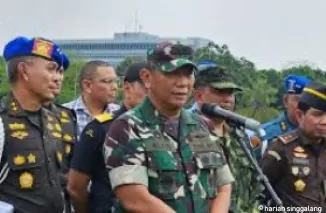 Wakil Inspektur Jenderal (Wairjen) TNI Mayjen TNI Alvis Anwar. (Foto: Metro TV)