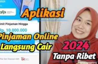 Ilustrasi pinjol tanpa ribet.