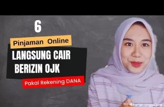 Ilustrasi pinjol cair ke DANA.