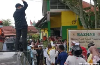 Dinilai Terlibat Politik Praktis, Baznas Kota Solok Didemo Warga