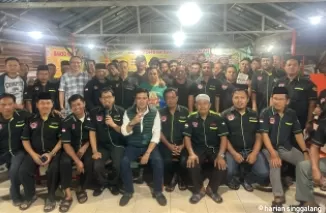 Keluarga Pedagang Bakso Nusantara di Padang Dukung Epyardi Asda-Ekos Albar