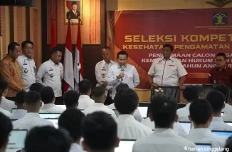 Kemenkumham Sumbar Selenggarakan Tes SKB bagi 795 CPNS