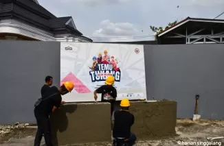 PT Semen Padang, anak usaha PT Semen Indonesia (Persero) Tbk. atau SIG, menggelar acara Temu Tukang di Hotel Pesona Alam Sangir, Kabupaten Solok Selatan, pada Sabtu (2/11/2024).Ist