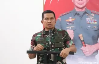 Komandan Korem 084/Bhaskara Jaya, Brigjen TNI Danny Alkadrie. (Foto: RRI)