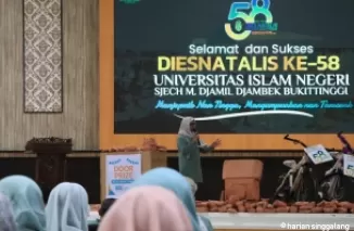 UIN Sjech M. Djamil Djambek Bukittinggi Rayakan Dies Natalis ke-58 dengan Semangat Kebersamaan dan Prestasi