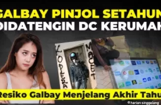 Ilustrasi penagihan DC pinjol.