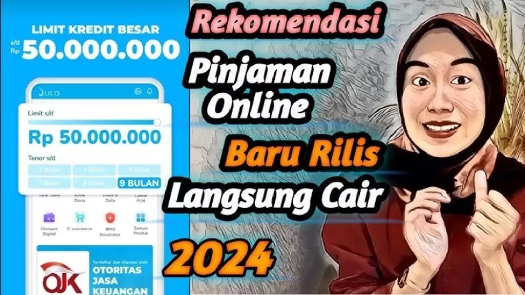 Ilustrasi aplikasi pinjol langsung cair.