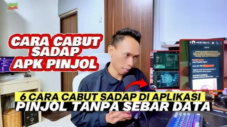 Cara hapus sadap pinjol.