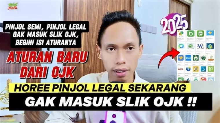 Aturan baru, pinjol legal tidak masuk Slik OJK.