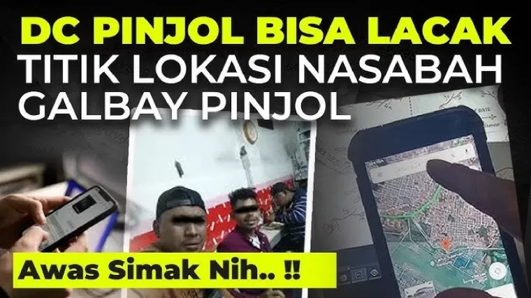 Awas DC pinjol bisa tahu lokasi terkini nasabah galbay. (Foto: YouTube)