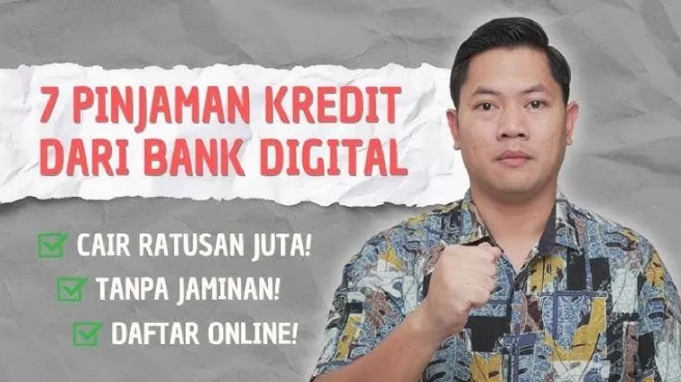 Bank digital untuk pinjol. (Foto: YouTube Andree Tuwan)