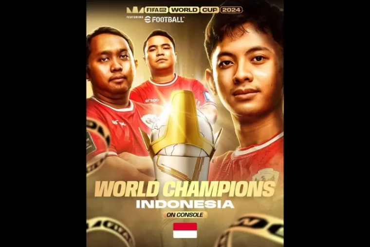 Indonesia Juara Dunia FIFAe World Cup 2024