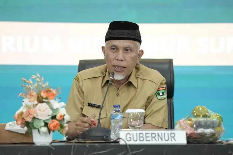 Gubernur Sumbar Mahyeldi Ansharullah