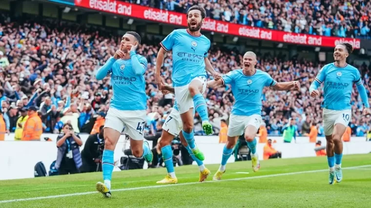 Man City Imbang 1-1 Hadapi Everton