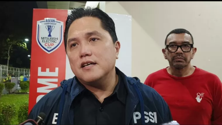 Ketua Umum PSSI Erick Thohir. (Foto: tvOneNews)