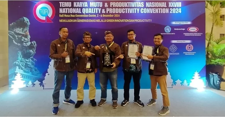 Tim Inovasi PT Semen Padang Sabet 1 Diamond, 9 Platinum dan 6 Gold di Ajang TKMPN 2024