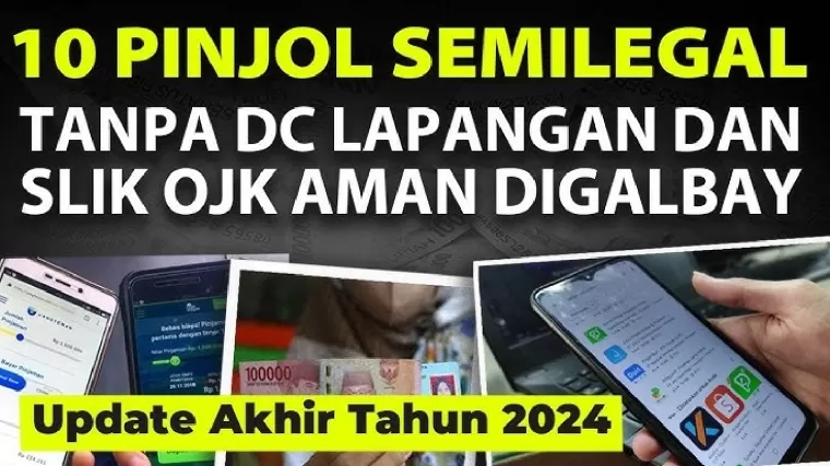 Update pinjol legal tanpa DC lapangan.