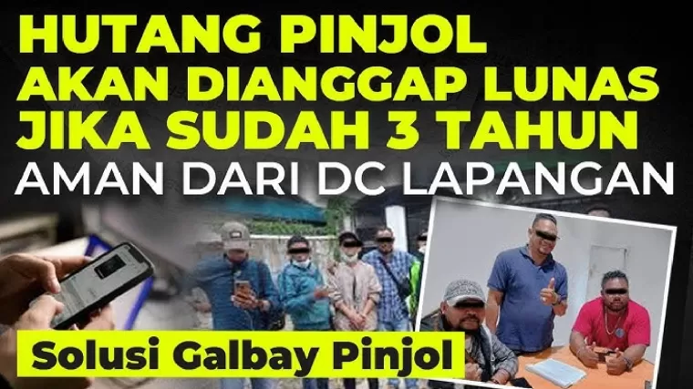 Utang pinjol, apakah benar dianggap lunas setelah 3 tahun?