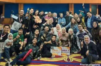 BRI RO Padang Juara Umum, Porseni BMPD Jadi Ajang Persatuan Insan Perbankan